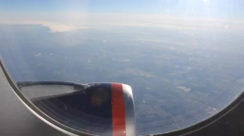 Flying a plane 1 Stock Footage 44149768