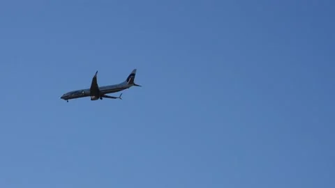 Flying plane #2 Stock Footage 167244005