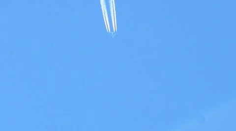 Flying plane Stock Footage 7774791