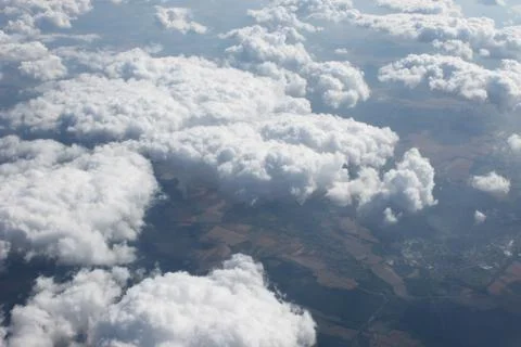 Flying a plane Fotos de archivo