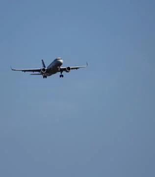 Flying Plane Verticle Stock Photos