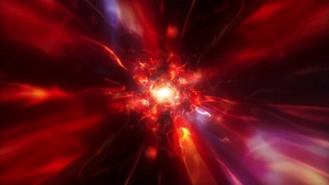 Flying in Plasma energy waves hyperspace tunnel loop Видео 154029090