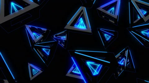 Flying Pyramids Stock Footage 61463007