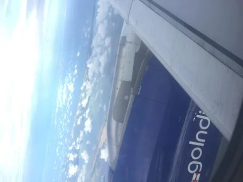 Flying in Qatar Stock Photos