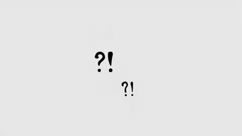 Flying Question and Exclamation Marks. 動画素材 308070889