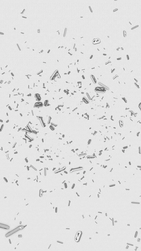 Flying Random Binary Numbers Animation, Artificial Intelligence, Background, Loo 動画素材 336176842