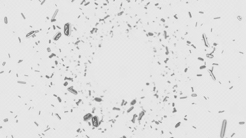 Flying Random Binary Numbers Animation, Artificial Intelligence, Background, Loo Stock Footage 336177164
