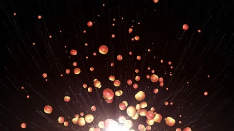 Flying Red Apples Fruit Background, Loop Video stock 205448618