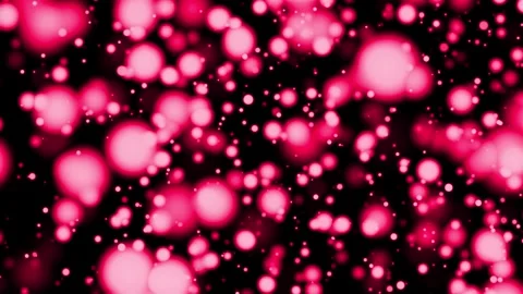 Flying Red Particles Loop Background 2 Stock Footage 320492294