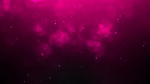Flying red particles on a pink background. 4K motion graphics Stock Footage 183671291