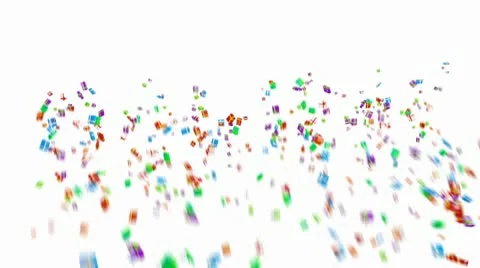 Flying resents Stock Footage 10562928