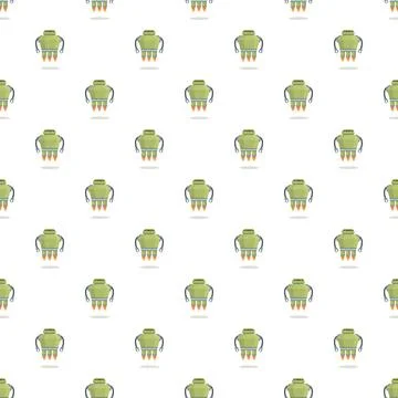 Flying robot pattern creating technology background 스톡 일러스트