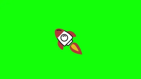 Flying rocket startup business concept background. 스톡 동영상 311018237