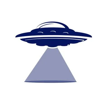 Flying saucer icon Stock Illustration
