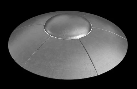 Flying saucer Stock Illustration