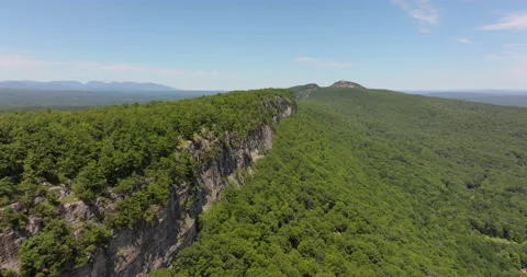Flying With Shawangunk Ridge Forward Stock Footage 329856340