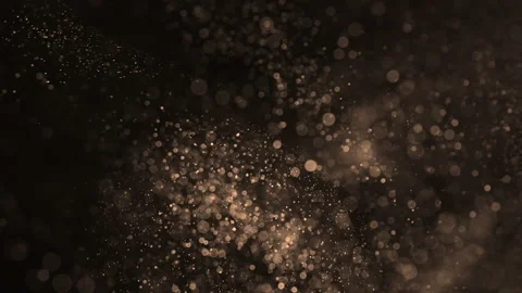 The flying of shimmering particles. slow motion Stock Footage 159628785