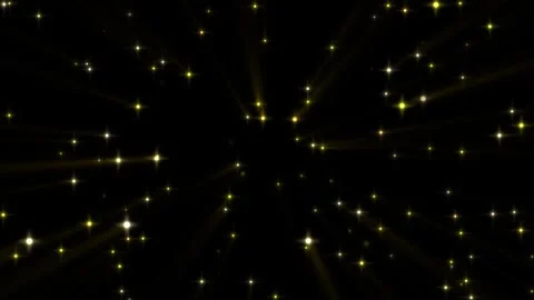 Flying shiny glitter light particles loop Stock Footage 240324896