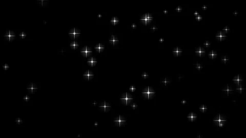 Flying Simple White Sparkles Background Loop Stock Footage 253157334