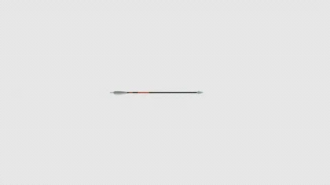 Flying slowmo arrows on the alpha channel. Archery on a green cromakey 스톡 동영상 241496172