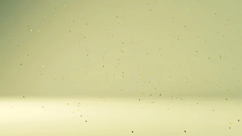 Flying small pieces abstract background Video stock 73822376