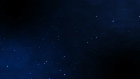 Flying snow on dark blue background Stock Footage 220768239