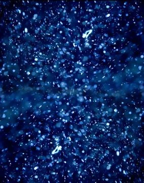 Flying snow Stock Illustration