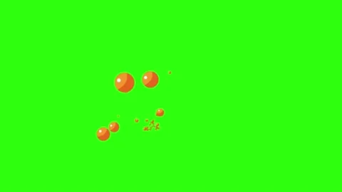 Flying soap bubbles motion graphics with... | Stock Video | Pond5