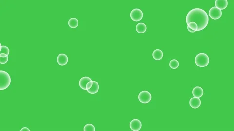Flying soap bubbles motion graphics with... | Stock Video | Pond5