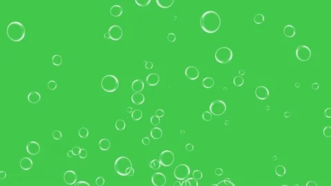 Flying soap bubbles motion graphics with... | Stock Video | Pond5