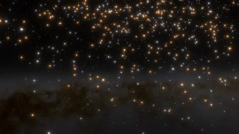 Flying in space Stock Footage 145938782