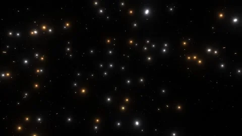 Flying in space Video stock 145938877