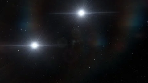 Flying in space Stock Footage 145939010