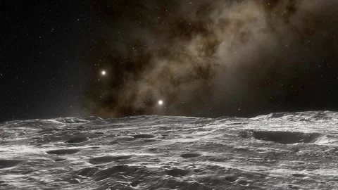 Flying in space Stock Footage 145939371