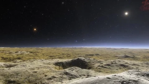 Flying in space Stock Footage 145939752