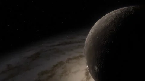 Flying in space Stock Footage 145940041