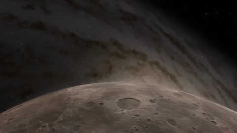 Flying in space Stock Footage 145940120