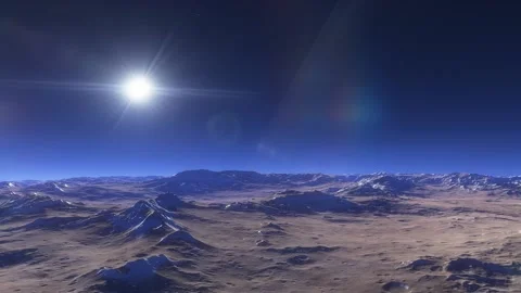 Flying in space Stock Footage 145940156