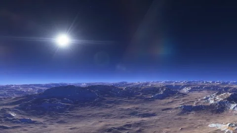 Flying in space Stock Footage 145940167