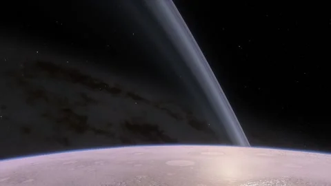 Flying in space Stock Footage 145947190