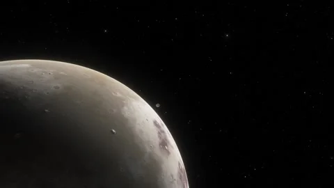 Flying in space Stock Footage 145947363