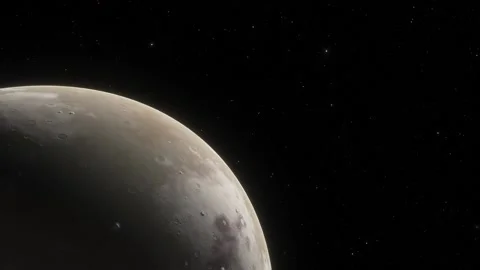 Flying in space Stock Footage 145947366