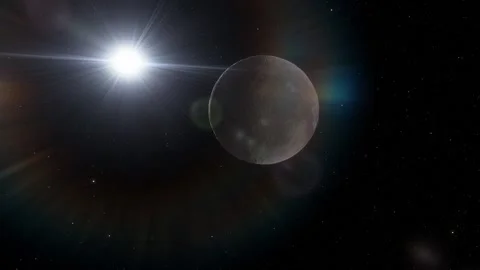 Flying in space Stock Footage 145947536