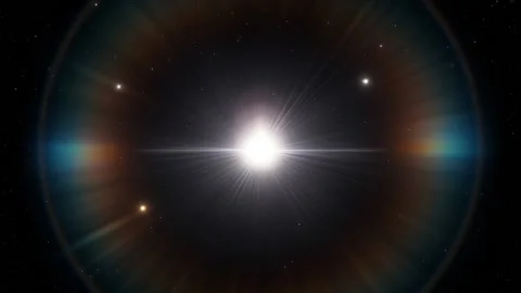 Flying in space Stock Footage 145976008