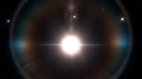 Flying in space Stock Footage 145976017