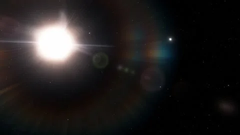 Flying in space Stock Footage 145976043