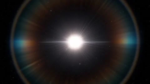 Flying in space Stock Footage 145976091