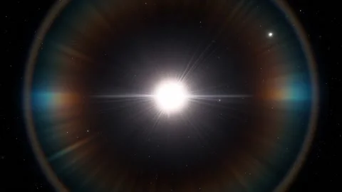 Flying in space Stock Footage 145976108