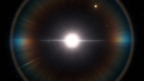 Flying in space Stock Footage 145976125