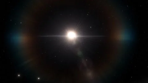 Flying in space Stock-Footage 145976215